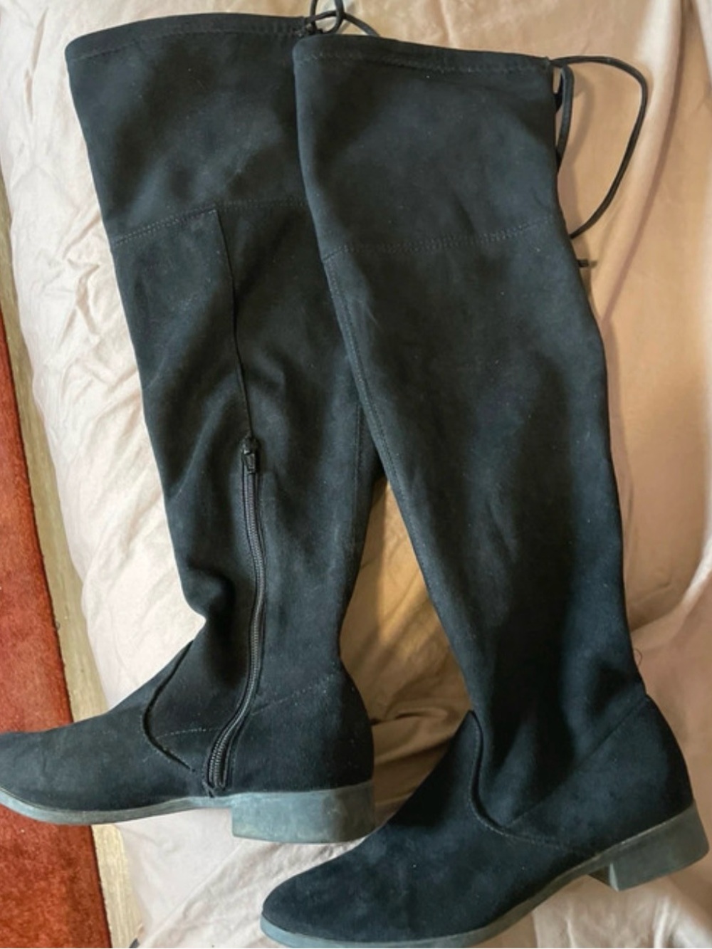 Black Over-the-Knee Women's Boots